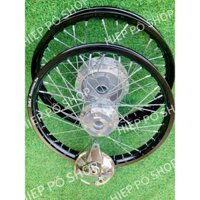 BÁNH CĂM SIRIUS JUPITER SIRIUS 50 EXCITER 50 TRƯỚC ĐĨA SAU ĐÙM NIỀNG NHÔM THÁI 1.4 1.4 CĂM ĐÙM MẠ CROM CÓ NHIỀU MÀU