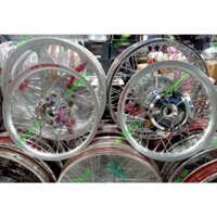 BÁNH CĂM VARIO VISION MIO LUVIAS CLICK AIRBLADE NIỀNG NHÔM AKEI 14" NHẬP ĐÙM MẠ CROM ĐÃ RÚT CĂM SẴN GẮN VỪA NHƯ ZIN