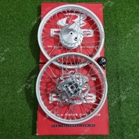 Bánh Căm WAVE S110 Căm Mạ CROM Niềng nhôm RCB kèm đĩa trước và má đùm sau ZIN HTH123 MSPX 57