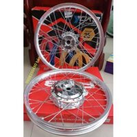 bánh căm xe VISON,  (GỒM căm đùm niềng) niềng nhôm YOKO 17