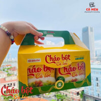 Bánh canh cá lóc, cháo bột cá lóc Cà Men (Hộp 6 gói bảo quản tủ đông)