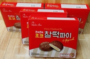 Bánh Choco Charlteok pie Queen Bin Hàn Quốc 310g