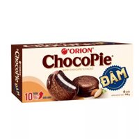 Bánh Choco Pie Dark Orion hộp 198g