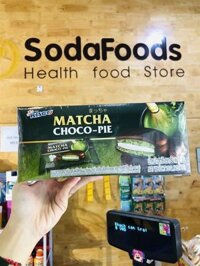 Bánh Choco Pie Kisco vị Matcha 300g