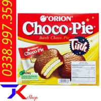 Bánh Choco-pie Tình Orion 12 packs-gói 396g