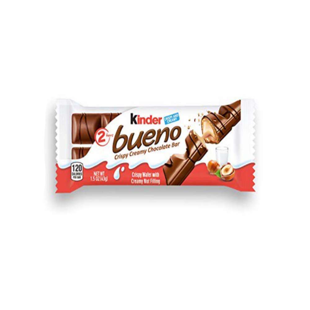 Bánh Chocolate nhân hạt dẻ Kinder Bueno 43gr