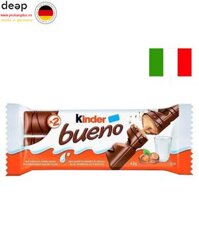 Bánh Chocolate Nhân Hạt Dẻ Kinder Bueno 43g (Gói 2 Thanh) DEEP29 www.yeuhangduc.vn sẵn sàng cho bạn