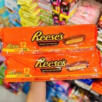 Bánh Chocolate Reese's Peanut Butter Cups 12 Snack Size 187G