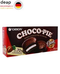 Bánh Chocopie Dark Hộp 6 Gói*30G DEEP37 www.yeuhangduc.vn sẵn sàng cho bạn