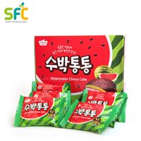 BÁNH CHOCOPIE DƯA HẤU WATERMELON CHOCO CAKE SFC 348 GRAM