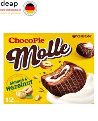 Bánh Chocopie Molle Kem Mềm Vị Hạnh Nhân Hộp 276G DEEP37 www.yeuhangduc.vn sẵn sàng cho bạn