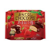 Bánh chocopie nhân dâu Lotte Hospitality Choco Pie Party Pack 248g