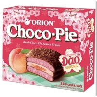 Bánh Chocopie Orion Sakura Vị Đào Hộp 360G (12 Bánh
 MOONSHINE-FOODS