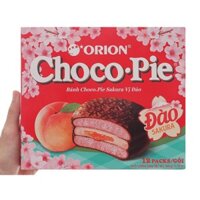 Bánh Chocopie Sakura vị đào 360g