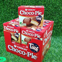 Bánh ChocoPie Thùng 4 lốc tổng 48Hộp Nhỏ. Bánh làm tháp trang trí tết. 1 thùng