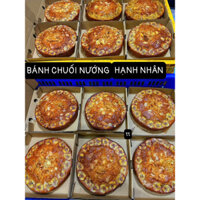 BÁNH CHUỐI NƯỚNG HẠNH NHÂN Sữa chua, bột mì, trứng, yến mạch, hạnh nhân , bơ & đặt biệt là Chuối INDO siêu thơm