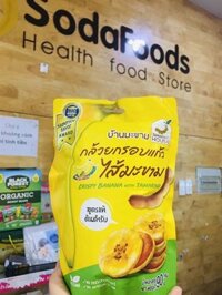 Bánh chuối sấy kẹp me Thái Lan