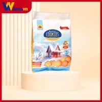 Bánh Cookie Butter Bảo Minh 500g – Bánh Quy Bơ Giòn Tan, Hương Vani & Bơ Tự Nhiên, Túi Lớn Ăn Vặt & Quà Tặng