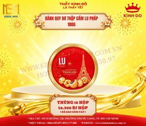 Bánh Cookies Bơ Kinh Đô - Lu 180G