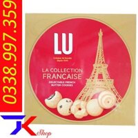 BÁNH COOKIES BƠ PHÁP LU KHINH ĐÔ HỘP THIẾC 708 G