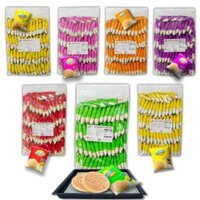 Bánh Cookies Kẹp Kem Trái Cây Lai Phú Gói 1Kg
