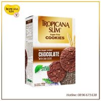 Bánh Cookies Tropicana Slim Vị Socola Với Hạt Chia 200gr