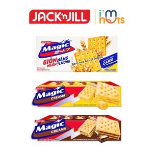 Bánh cracker hai lớp kem socola Magic Twin hộp 300g