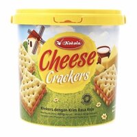 Bánh Cracker Nhân Kem Vị Phô Mai Kokola 400G (10 Gói x 40G)