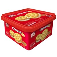 Bánh Cracker Nhân Phô Mai Zess Hộp nhựa 612G (18 Gói x 34G) - Malaysia