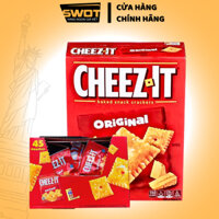 Bánh Cracker phô mai Cheez-It Mỹ 1.36Kg, Bánh quy giòn phô mai thơm ngon hảo hạng, giàu dinh dưỡng