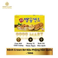 Bánh Crown Bơ Đậu Phộng Hàn Quốc