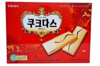 Bánh Crown Hàn Quốc vị coffee 288g -đỏ