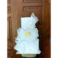 Bánh cưới 2025, bánh cưới 3 tầng hiện đại