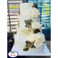 bánh cứơi 4 tầng sang trọng bánh kem tiệc cứơi 4t.b3