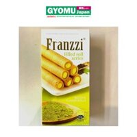 Bánh Cuộn Nhân Kem Vị Trà xanh Franzzi Filled Roll Series – Matcha Flavor Rolls 60g T24