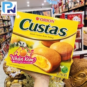 Bánh Custas Cao Cấp Orion Hộp 276g (12pcs)