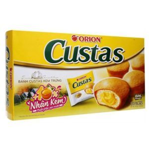Bánh Custas Cao Cấp Orion Hộp 138g