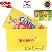 Bánh Custas Hộp Qùa Tặng  ( Kèm Túi Xách )