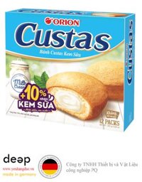Bánh Custas Kem Sữa DEEP35 www.yeuhangduc.vn sẵn sàng cho bạn