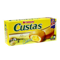 Bánh Custas kem trứng – Thùng 16 hộp x 6 chiếc (141g)