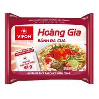 Bánh Đa Cua Hoàng Gia VIFON - Có gói riêu cua thật (120grx18 gói)