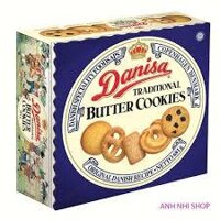 Bánh Danisa hộp sắt 200g, 454g, 681g, 908g( sp có kèm túi xách)