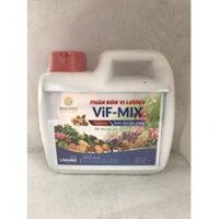 Bánh dầu thủy phân bón cây vi lượng VIF-MIX / Phân bánh dầu đậu phộng thủy phân (1 LÍT) - tốt cho mọi giai đoạn