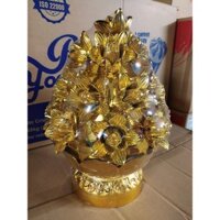 Bánh đậu xanh hình hoa sen nhánh loại  cực đẹp cao khoảng 28-30 cm