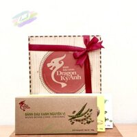 Bánh đậu xanh hộp gỗ cao cấp Rồng vàng Kỳ Anh - Thơm - Ngọt – Mát - Mung beans cake