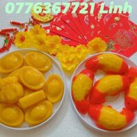 Bánh đậu xanh NC cốt dừa rau cau siro  cúng 23/1 bao ngon