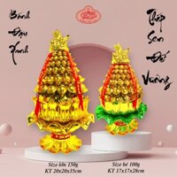 Bánh Đậu Xanh Tháp Sen Đế Vương 100g/150g Rồng Vàng Minh Ngọc
