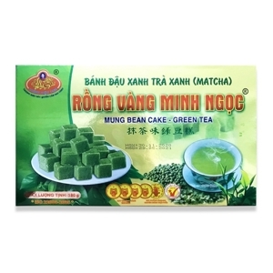 Bánh đậu xanh trà xanh Minh Ngọc 180g