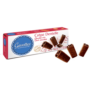 Bánh Dentelle sô cô la đen Gavottes hộp 90g