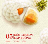 Bánh Dẻo Jambon Lạp Xưởng ( 0 Trứng) 230g – 2022